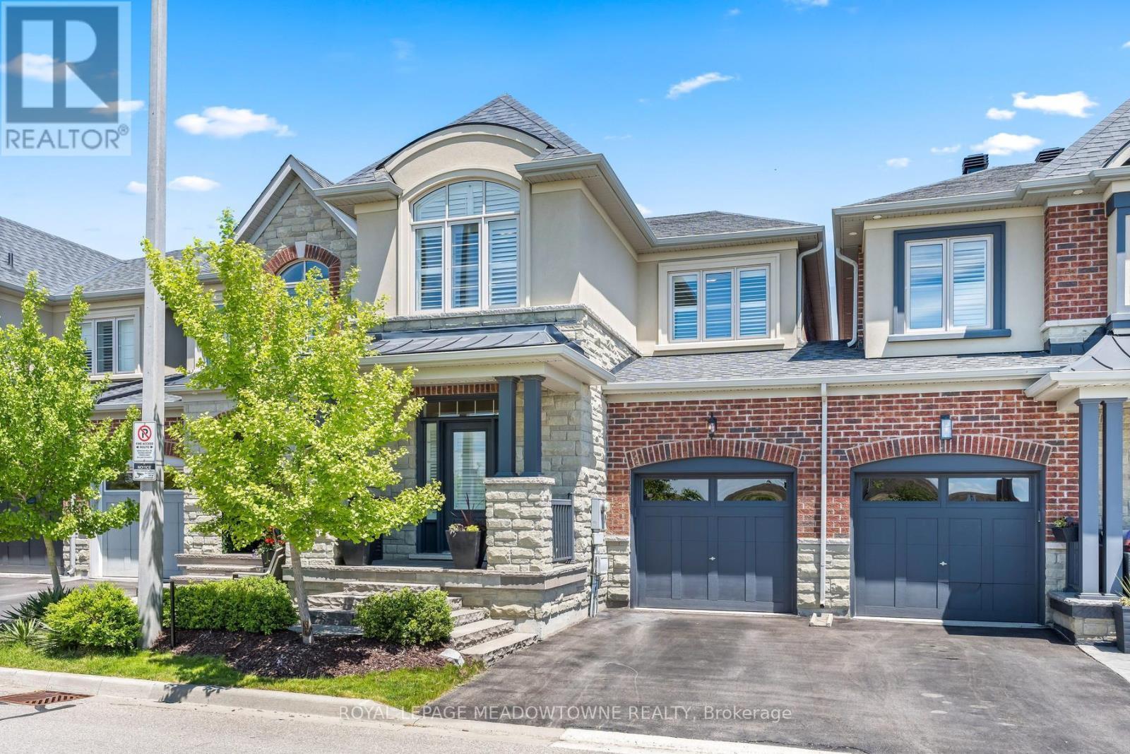 45 Rain Forest Lane, Halton Hills, ON - Outdoor With Fireplace With Facade