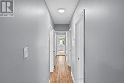 Main hallway to bedrooms. -