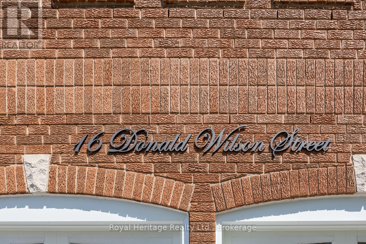 ADDRESS - 16 Donald Wilson Street, Whitby (Rolling Acres), ON -