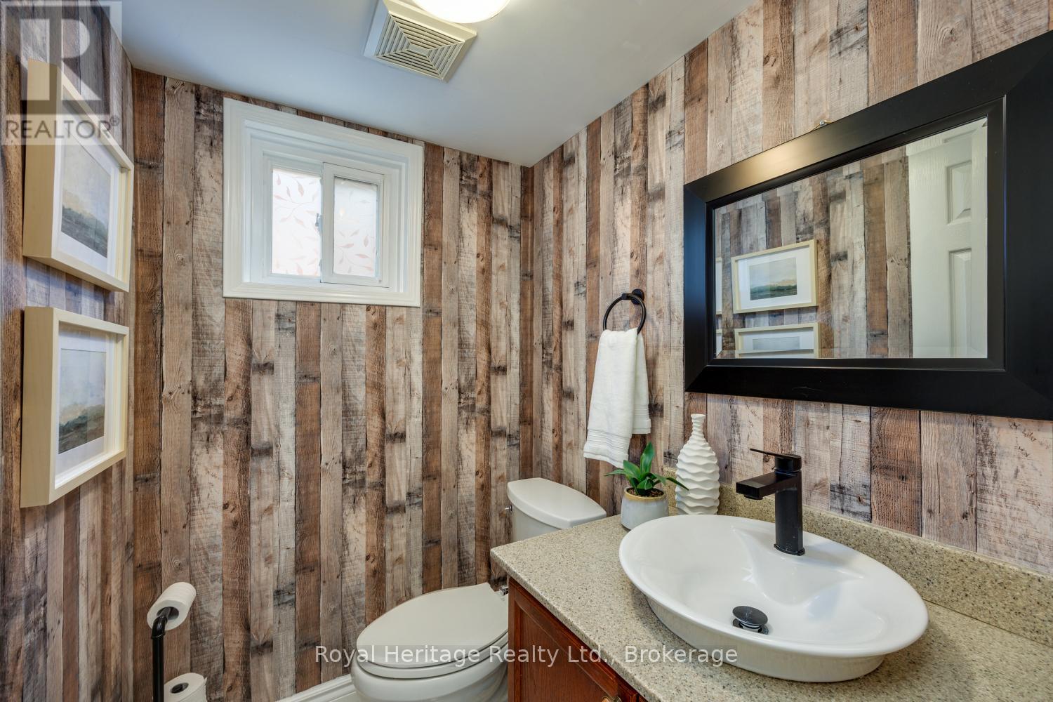 POWDER ROOM - 16 Donald Wilson Street, Whitby (Rolling Acres), ON - Indoor Photo Showing Bathroom