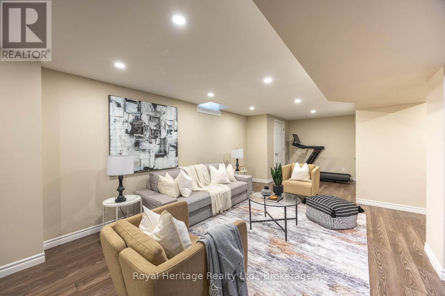 BASEMENT SITTING AREA - 16 Donald Wilson Street, Whitby (Rolling Acres), ON - Indoor