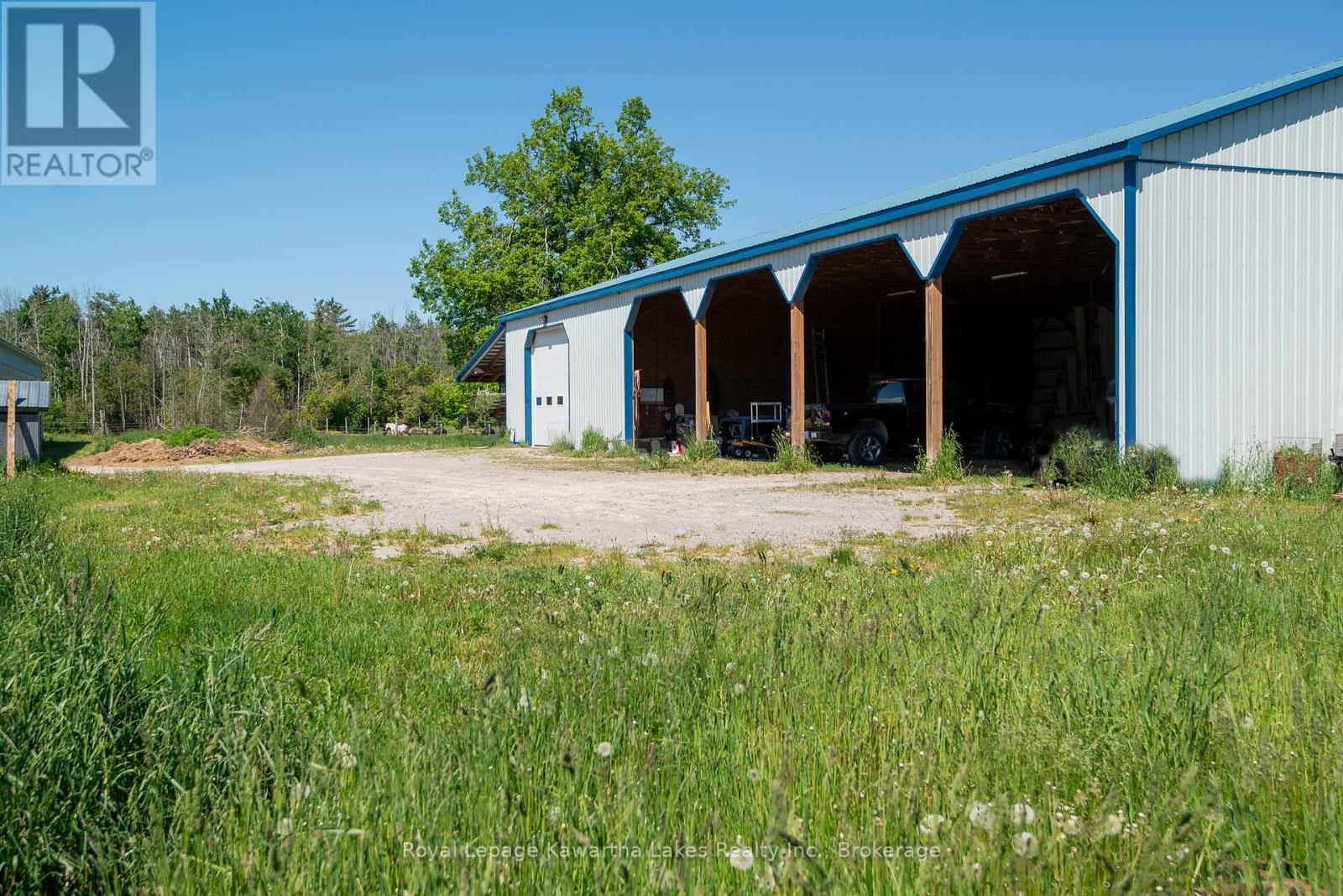 Purpose Built for Round bales and Heavy Equipment - 2435 Elm Tree Road, Kawartha Lakes (Fenelon), ON