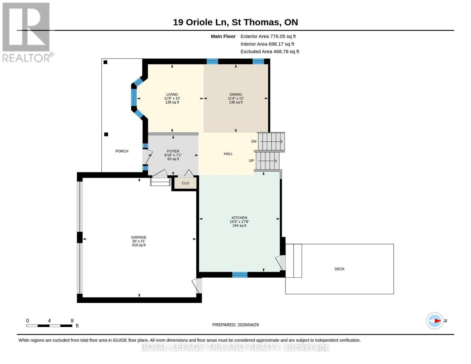 19 ORIOLE LANE, ST. THOMAS - FLOOPLAN 2ND FLOOR - 19 Oriole Lane, St. Thomas, ON - Other