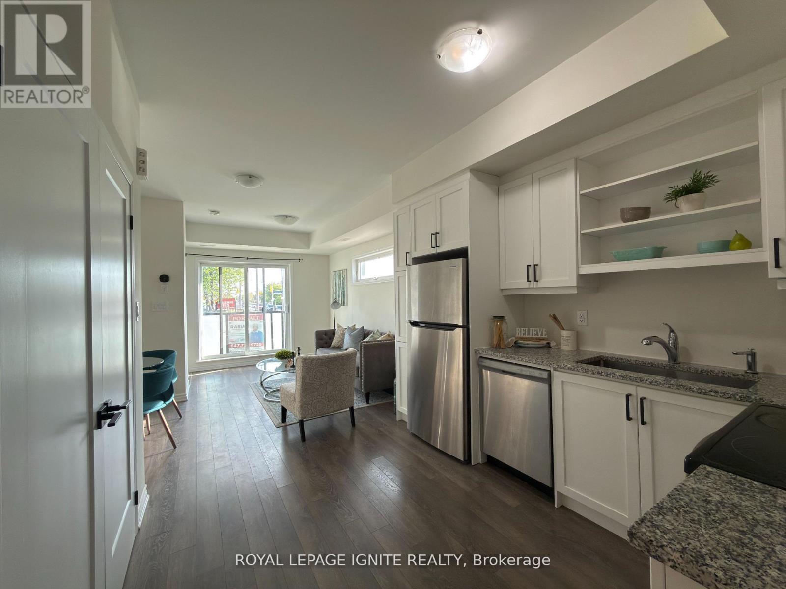 119 - 1081 Danforth Road, Toronto, ON - Indoor Photo Showing Kitchen