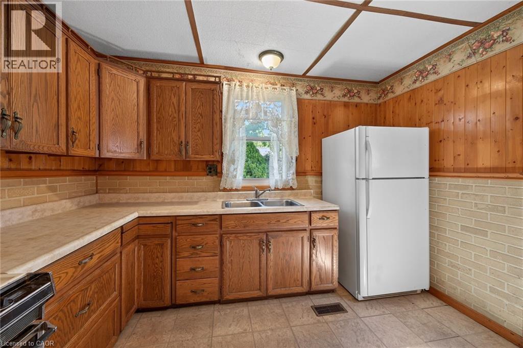 13 Brant Street, Hamilton, ON - Indoor Photo Showing Kitchen With Double Sink
