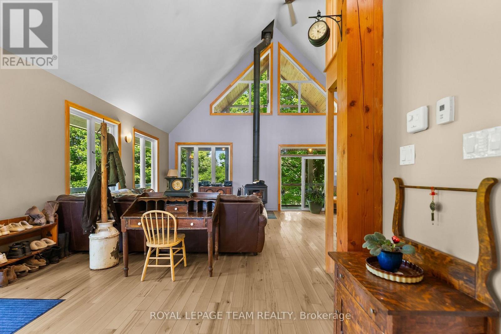 View of living room from kitchen - 1622 Concession 4B, Lanark Highlands, ON - Indoor