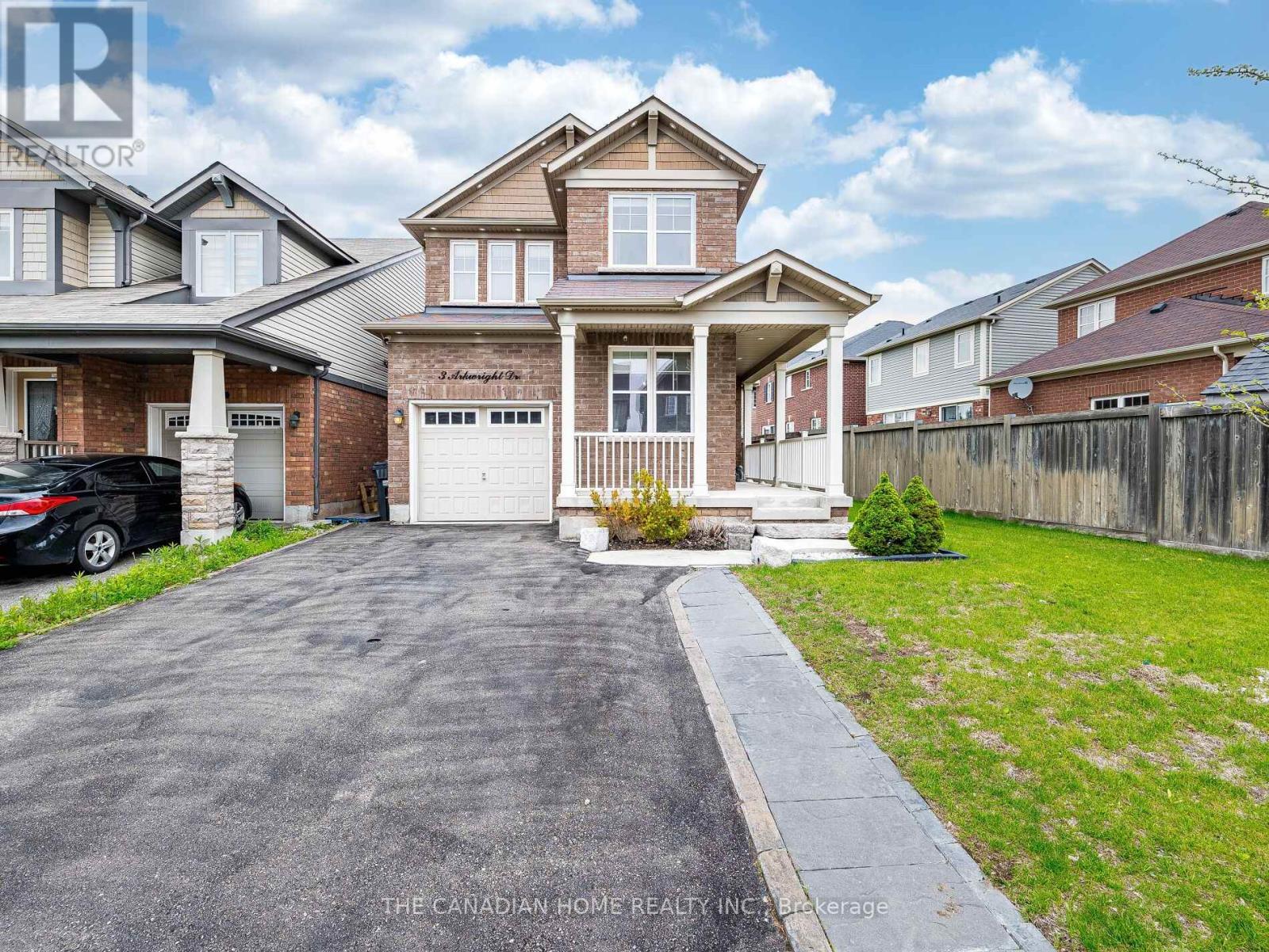 3 Arkwright Drive, Brampton, ON - Outdoor With Deck Patio Veranda With Facade