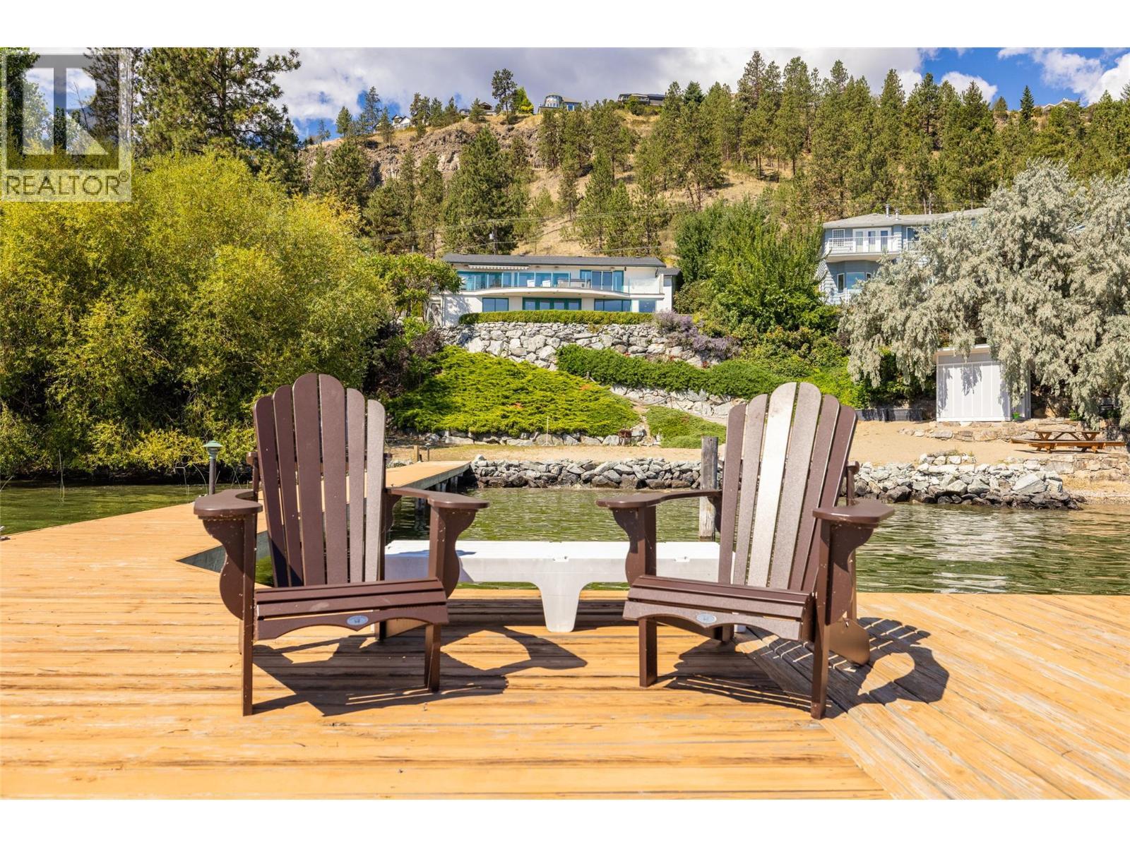 2387 Campbell Road, West Kelowna, BC - Outdoor With Body Of Water With Deck Patio Veranda