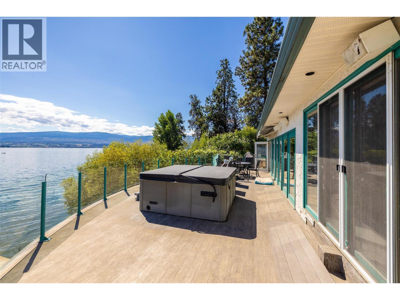 2387 Campbell Road, West Kelowna, BC - Outdoor With Body Of Water With Deck Patio Veranda With Exterior