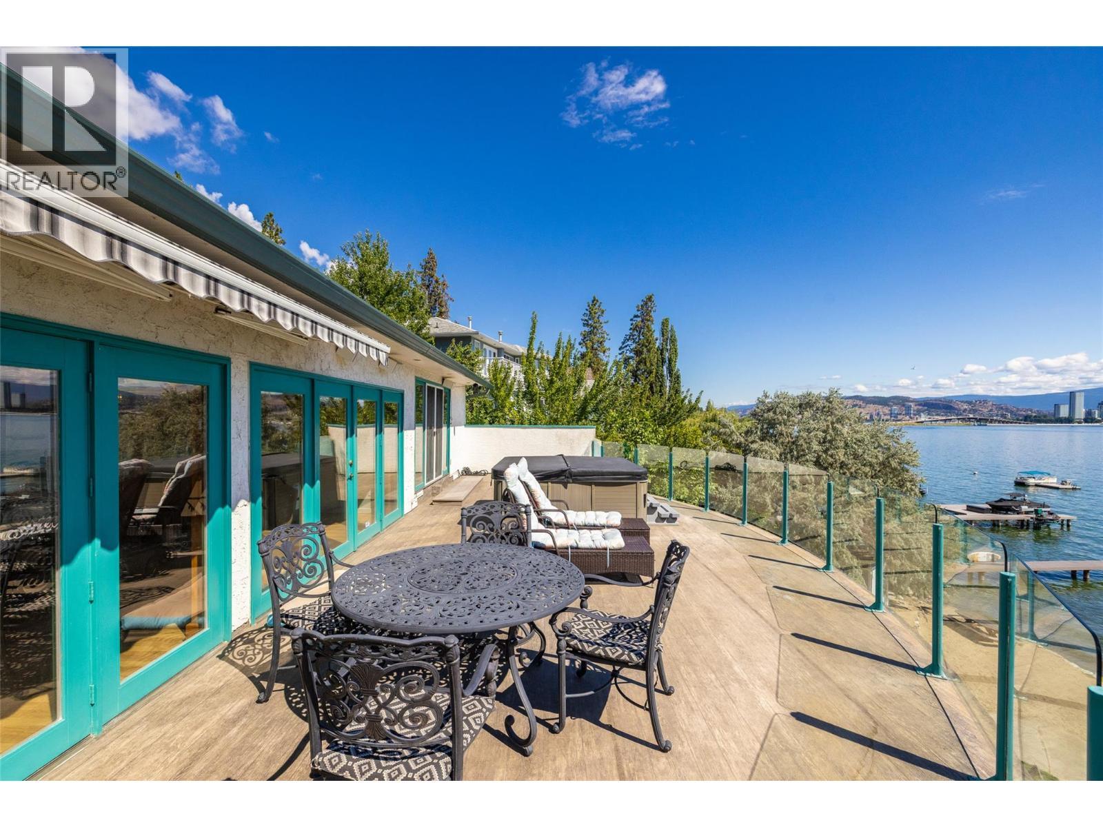2387 Campbell Road, West Kelowna, BC - Outdoor With Body Of Water With Deck Patio Veranda