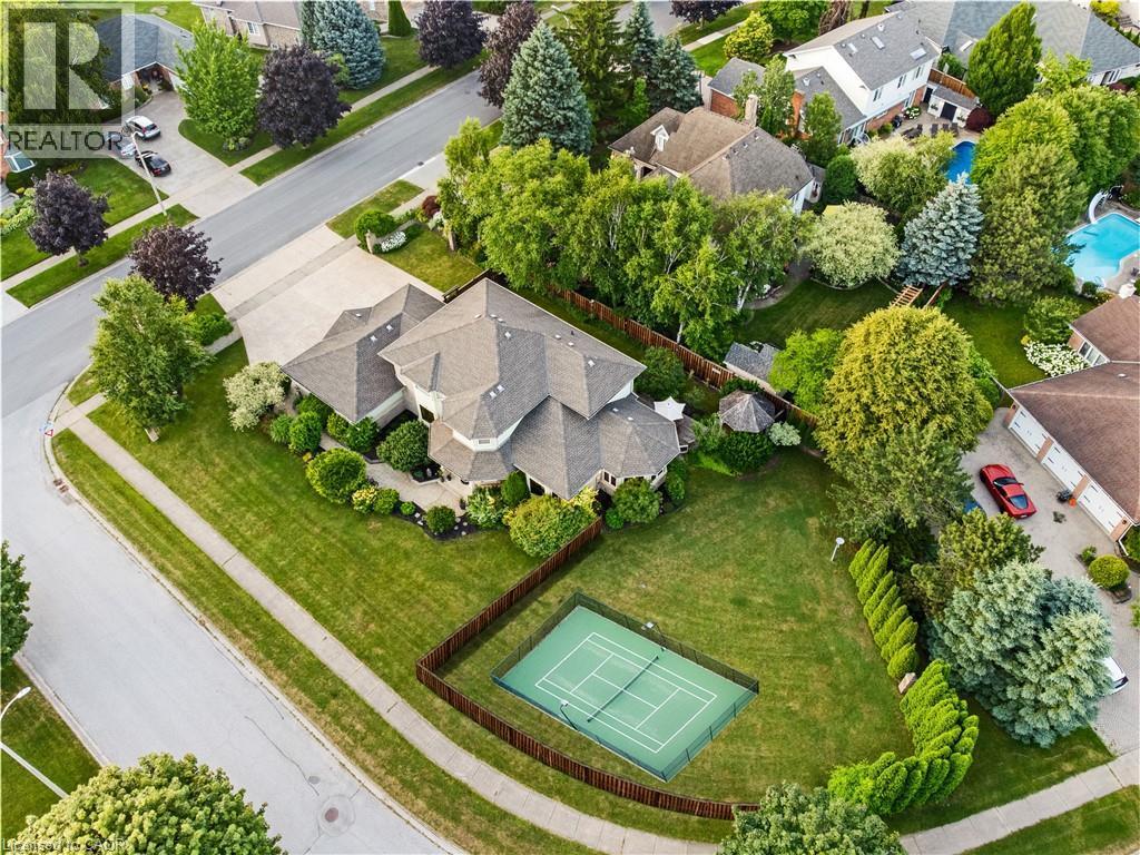 Virtually staged with tennis court - 7775 St. Augustine Crescent, Niagara Falls, ON