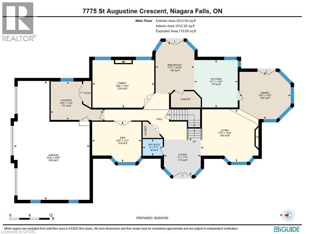 Floor plan - 7775 St. Augustine Crescent, Niagara Falls, ON