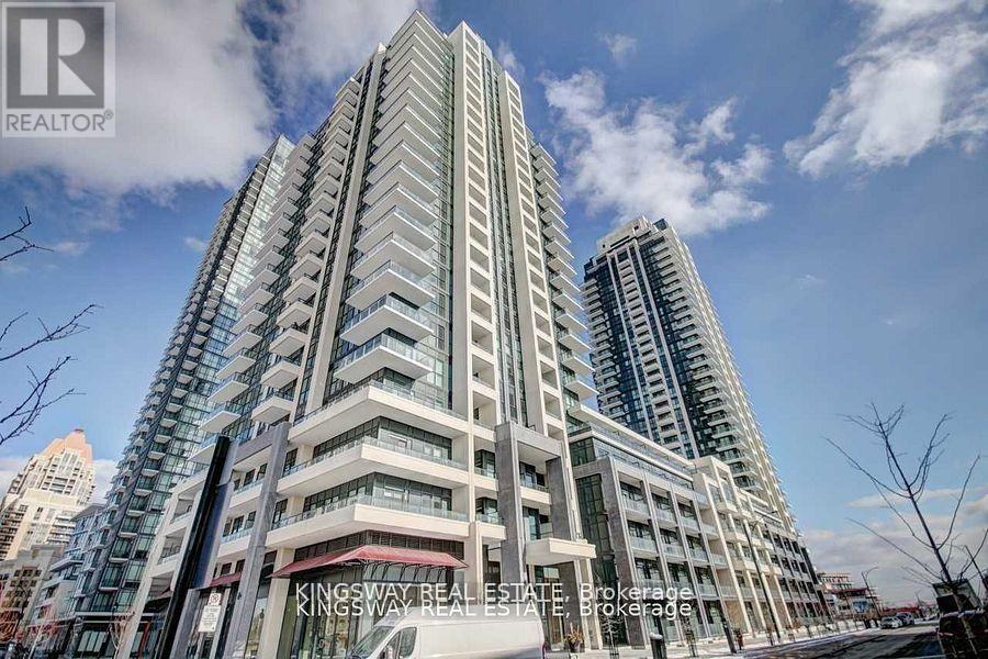 341 - 4085 Parkside Village Drive, Mississauga, ON - Outdoor With Balcony With Facade