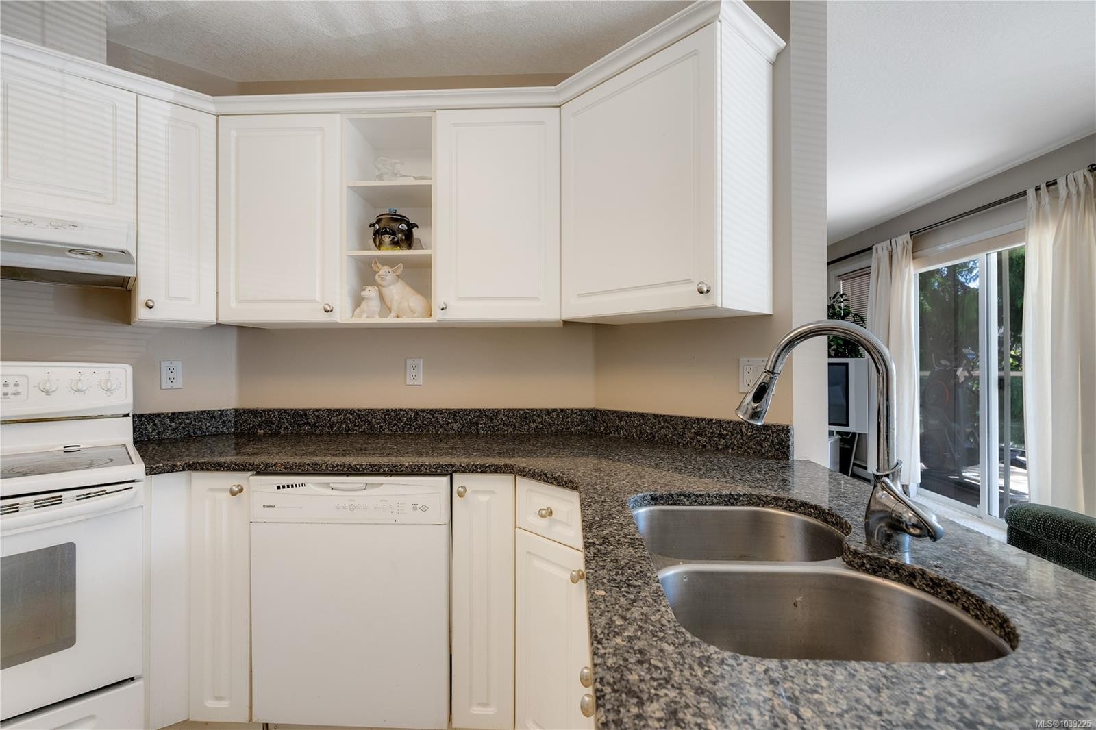 #207-245 First St, Duncan, BC - Indoor Photo Showing Kitchen With Double Sink