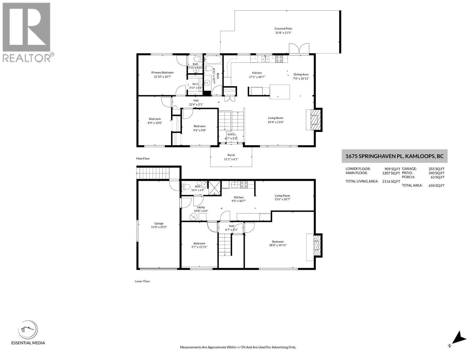 1675 Springhaven Place Place, Kamloops, BC