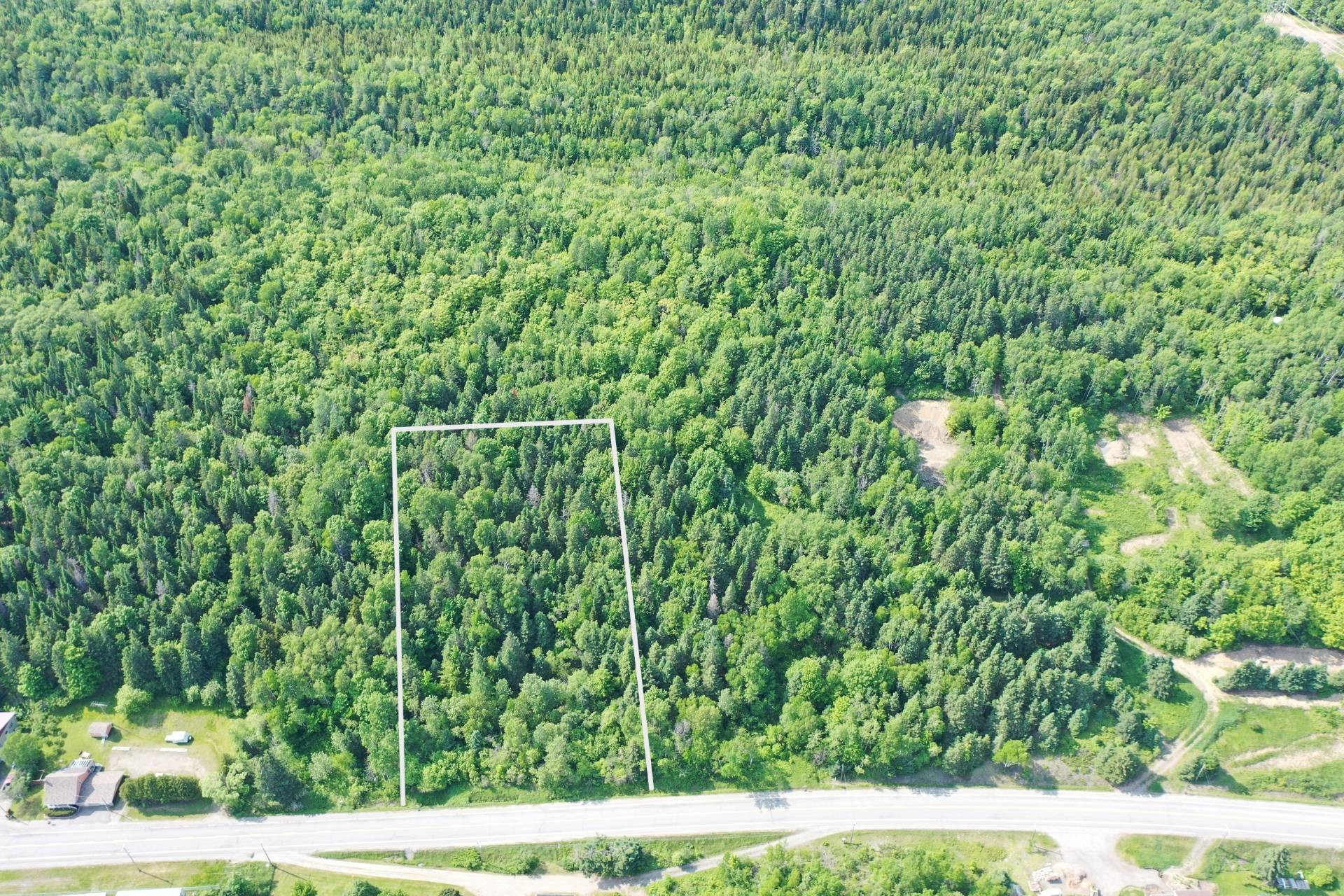 Photo aérienne - Route 204, Saint-Aubert, QC
