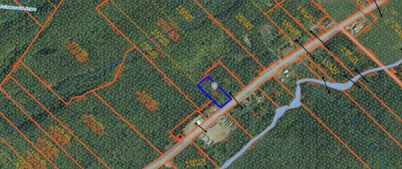 Plan (croquis) - Route 204, Saint-Aubert, QC