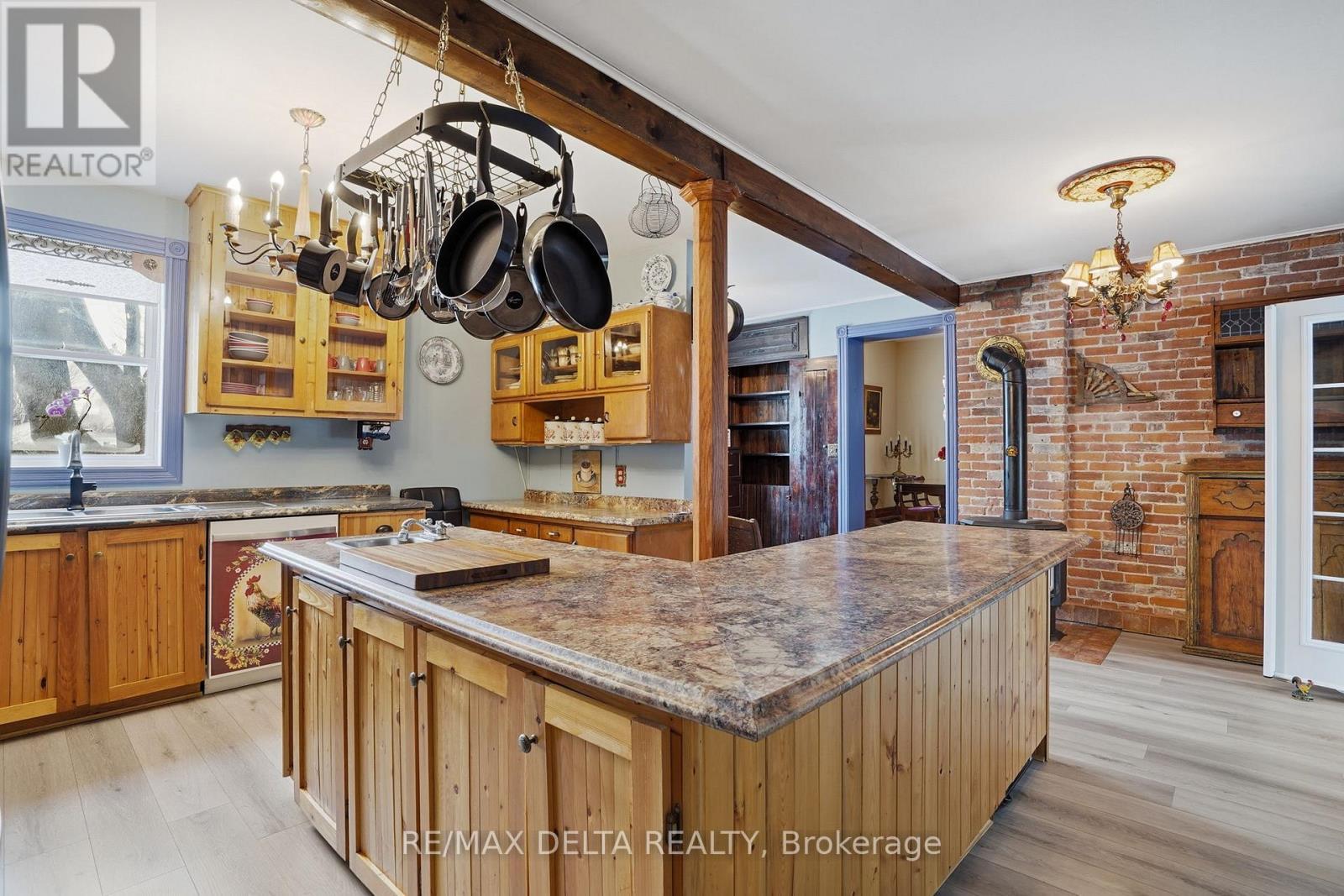 Lots of counter space. - 132 High Street, Champlain, ON