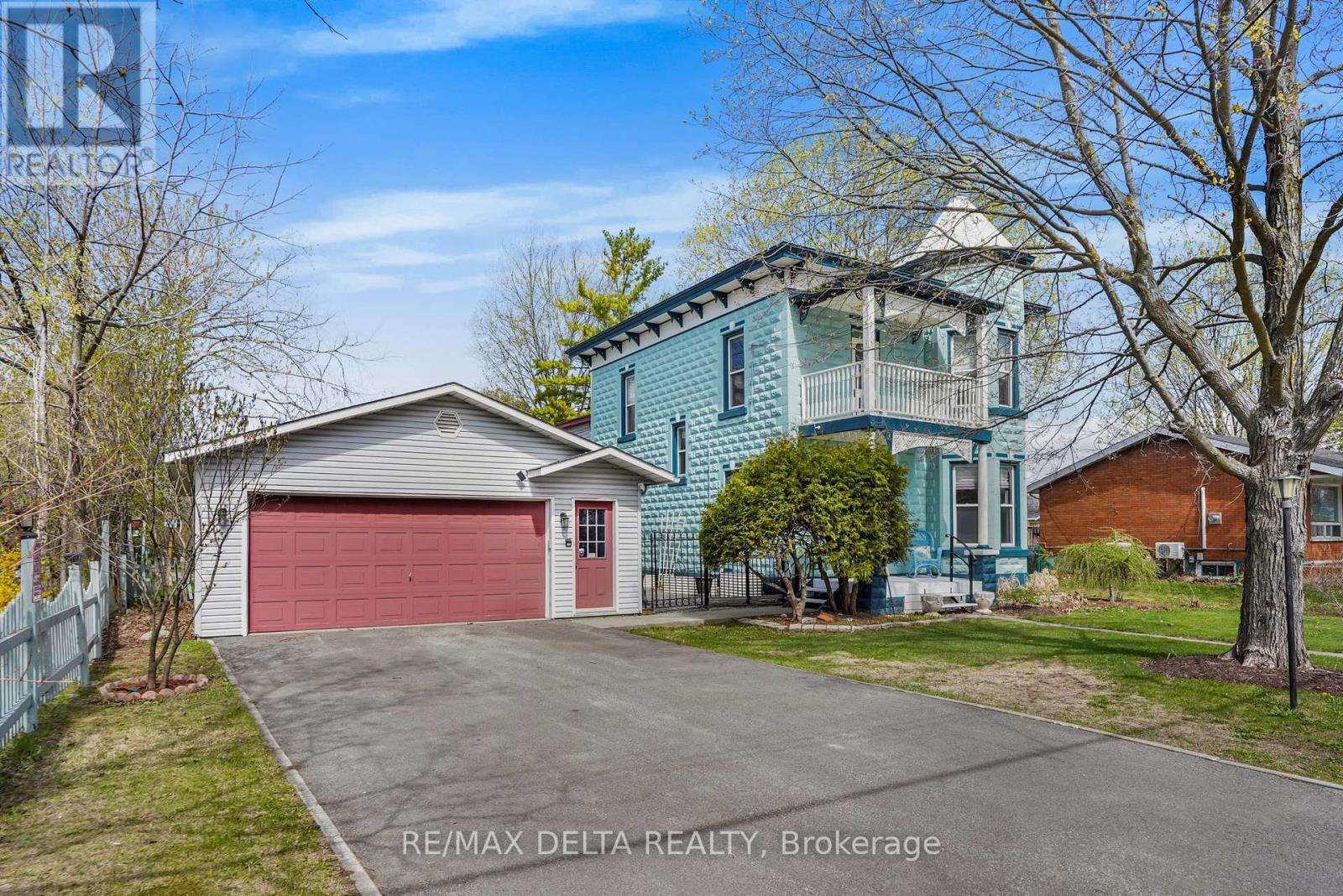 Detached garage is newer. - 132 High Street, Champlain, ON