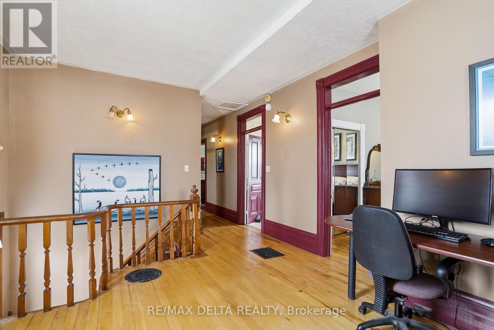Transoms above bedroom doors. - 132 High Street, Champlain, ON