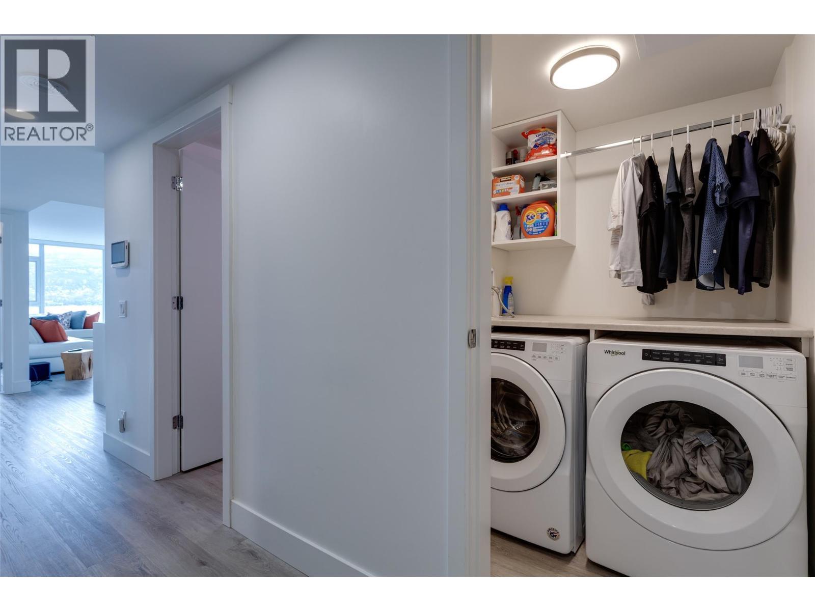 1588 Ellis Street Unit# 1109 Lot# 52, Kelowna, BC - Indoor Photo Showing Laundry Room