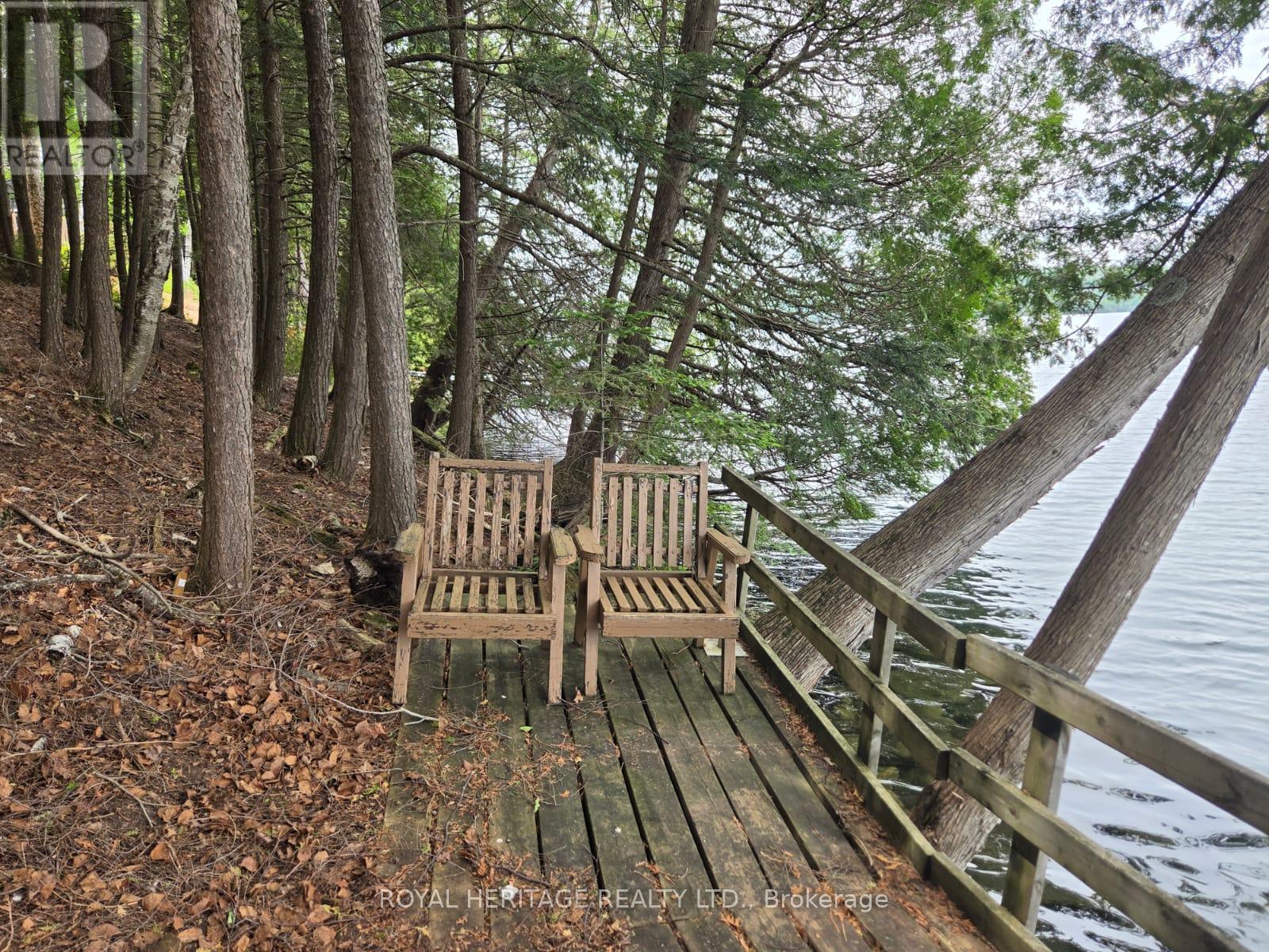 **Rocky Shore**Approx 10 Feet Deep Off The Dock** - 1160 Sunset Strip Lane, Frontenac, ON - Outdoor