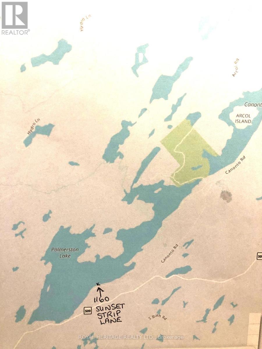 **Map of Palmerston Lake** - 1160 Sunset Strip Lane, Frontenac, ON - Other