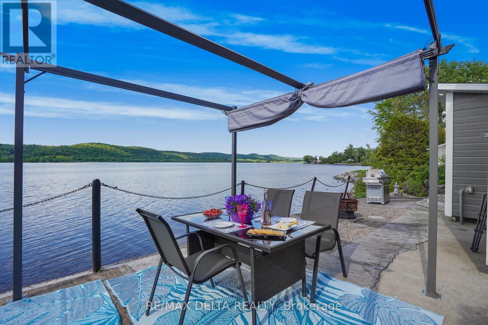 Incredible river view. - 162 Front Road W, Champlain, ON