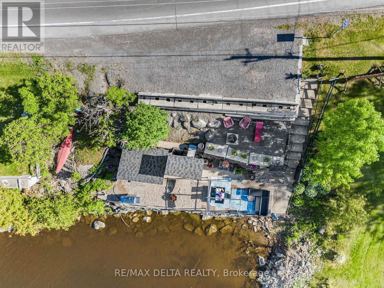 Aerial view. - 162 Front Road W, Champlain, ON