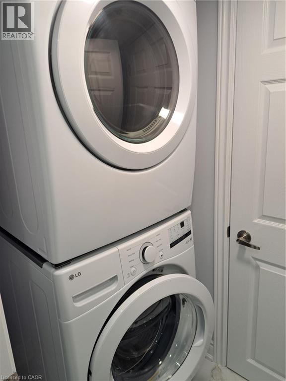 Integrated stackable washer and dryer unit - 2240 Headon Road Unit# Lower, Burlington, ON