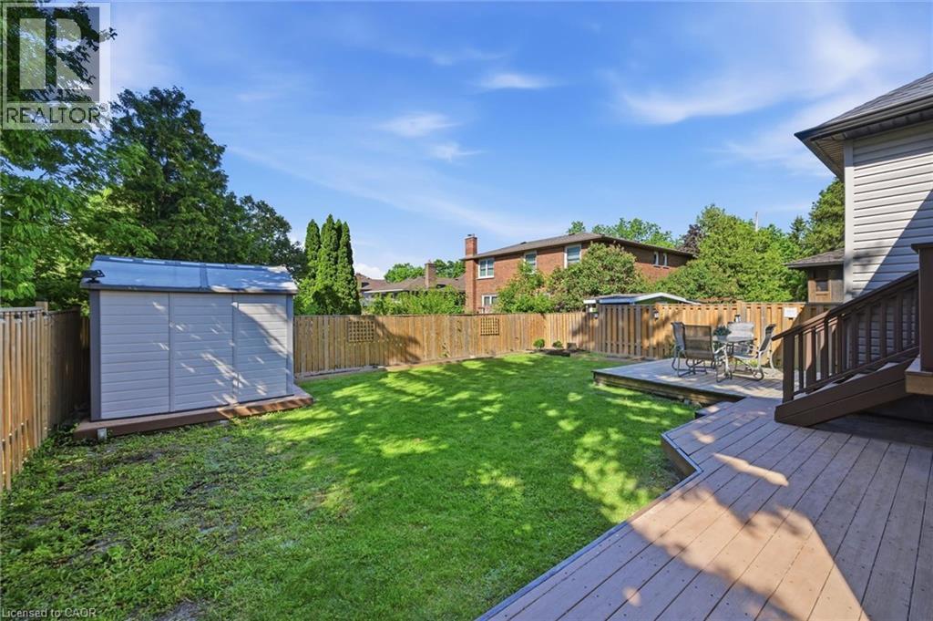 205 Dumbarton Avenue, Hamilton, ON - Outdoor With Deck Patio Veranda With Backyard