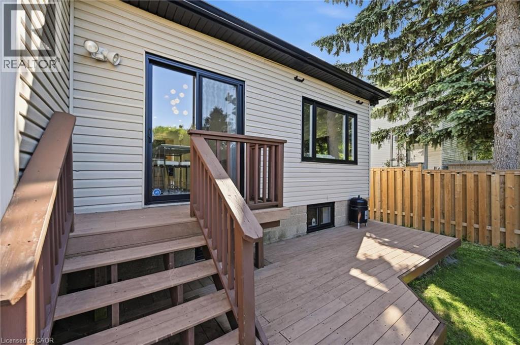 205 Dumbarton Avenue, Hamilton, ON - Outdoor With Deck Patio Veranda With Exterior