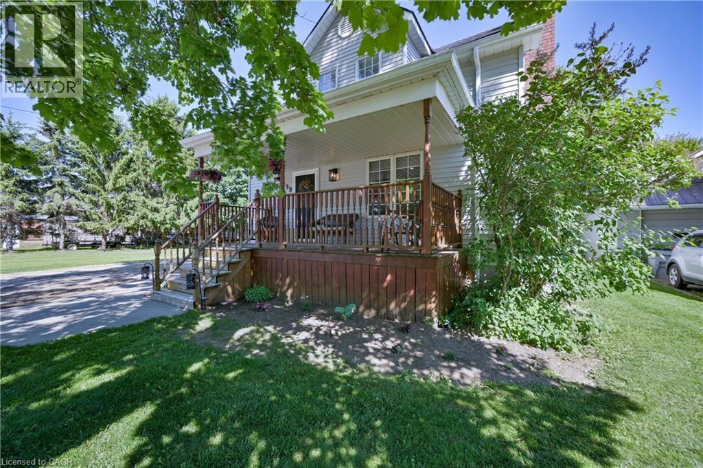 Front Exterior - 199 Winstanley Street, Monkton, ON - Outdoor With Deck Patio Veranda