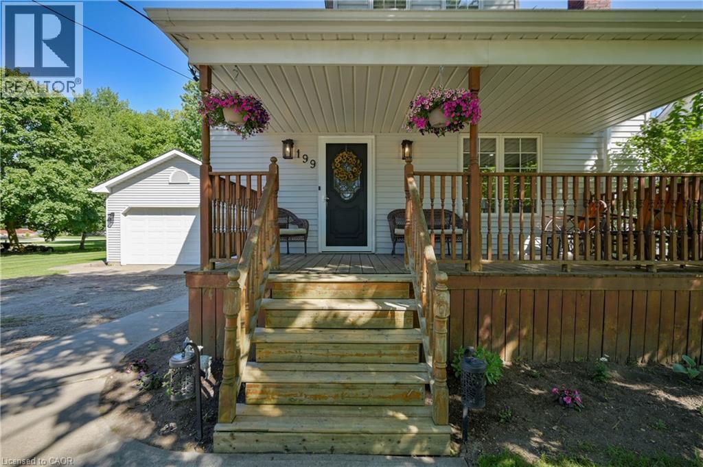 Porch - 199 Winstanley Street, Monkton, ON - Outdoor With Deck Patio Veranda