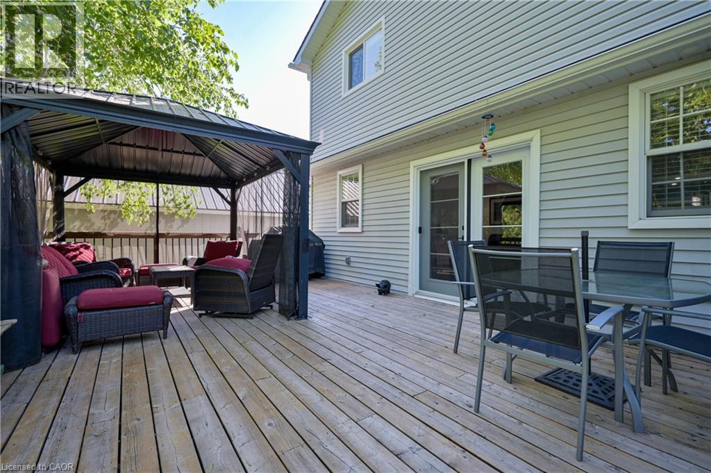 Deck - 199 Winstanley Street, Monkton, ON - Outdoor With Deck Patio Veranda With Exterior