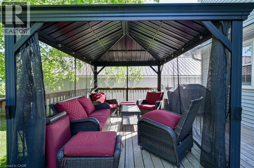 Deck - 199 Winstanley Street, Monkton, ON - Outdoor With Deck Patio Veranda With Exterior