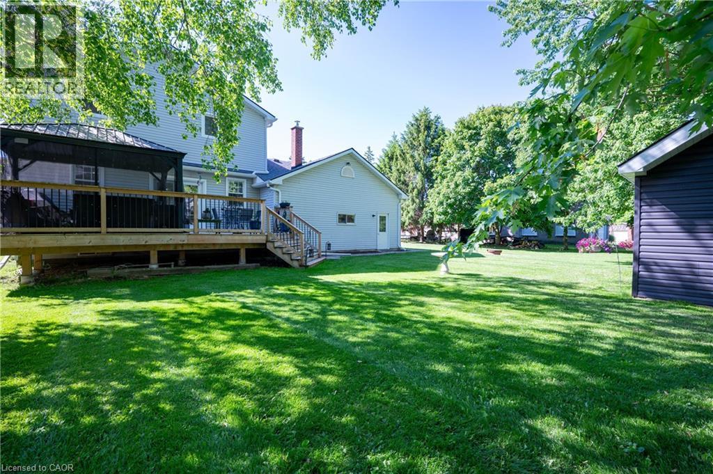 Yard - 199 Winstanley Street, Monkton, ON - Outdoor With Deck Patio Veranda
