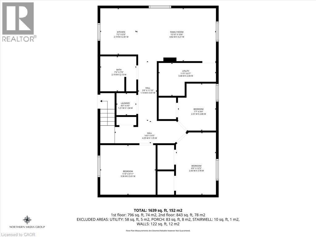 Floor plan - 406 East 43Rd Street, Hamilton, ON