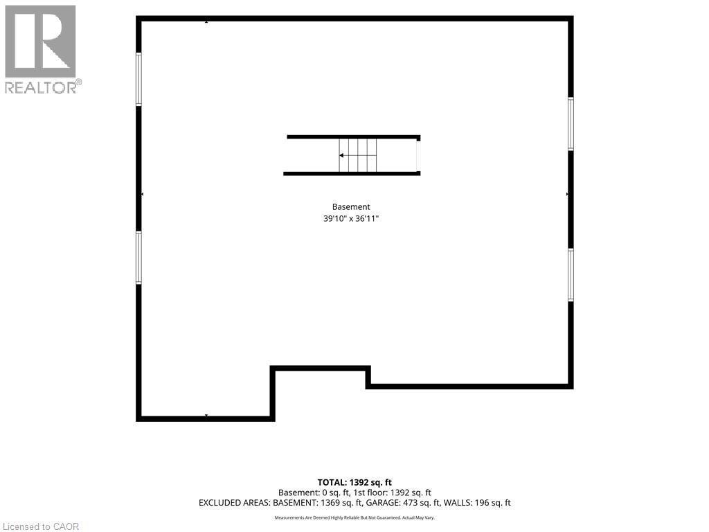 Floor plan - 5 Coastal Court, Port Dover, ON