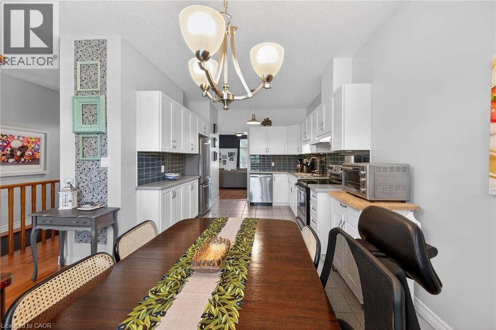 Great sight lines through the kitchen - 6 Gaddye Lane, Binbrook, ON - Indoor