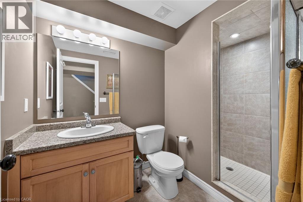 Lower level 3pc bathroom. - 6 Gaddye Lane, Binbrook, ON - Indoor Photo Showing Bathroom