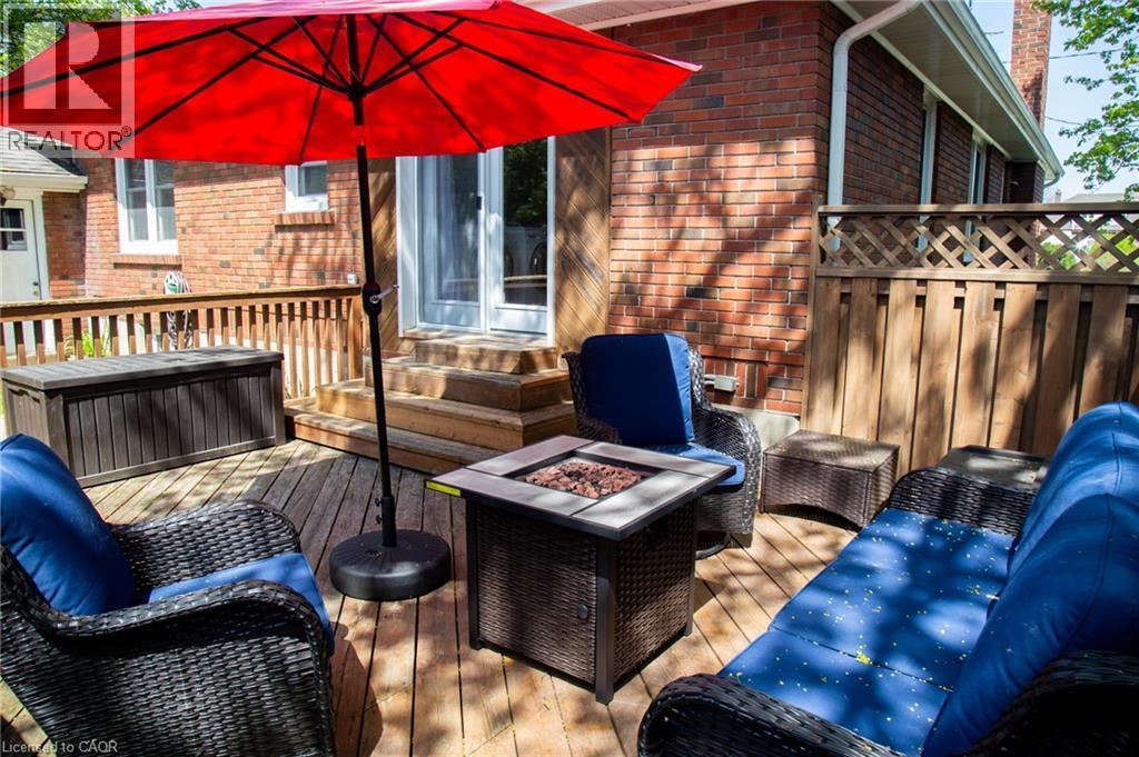 42 Hawthorne Avenue, Simcoe, ON - Outdoor With Deck Patio Veranda With Exterior