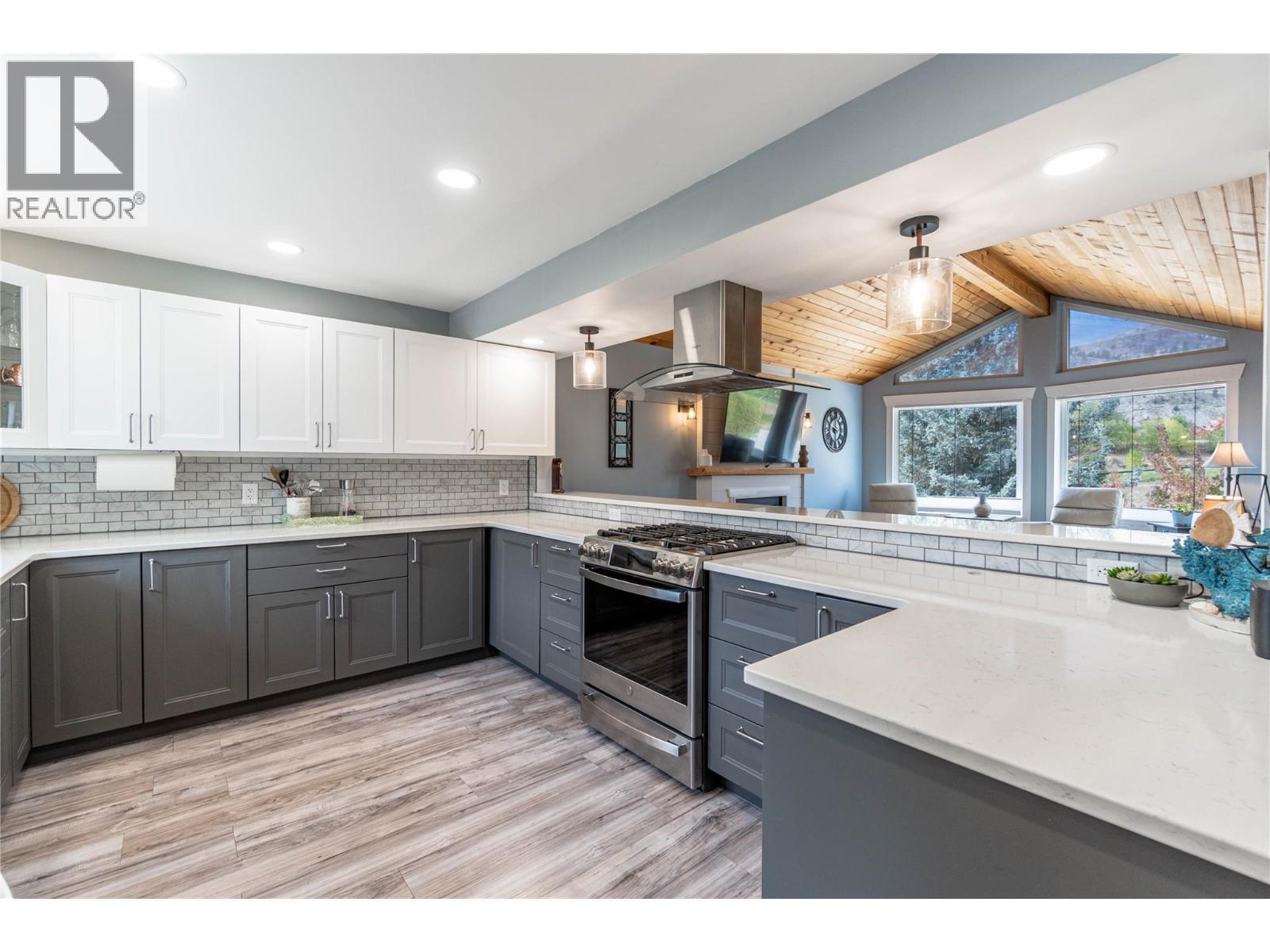 Kitchen main level - 6763 Meadows Drive, Oliver, BC