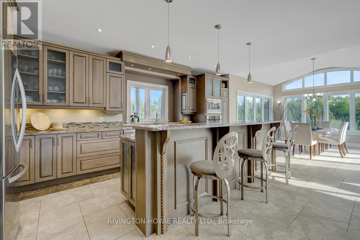 Large island for visiting or casual meals - 3220 A March Road, Ottawa, ON
