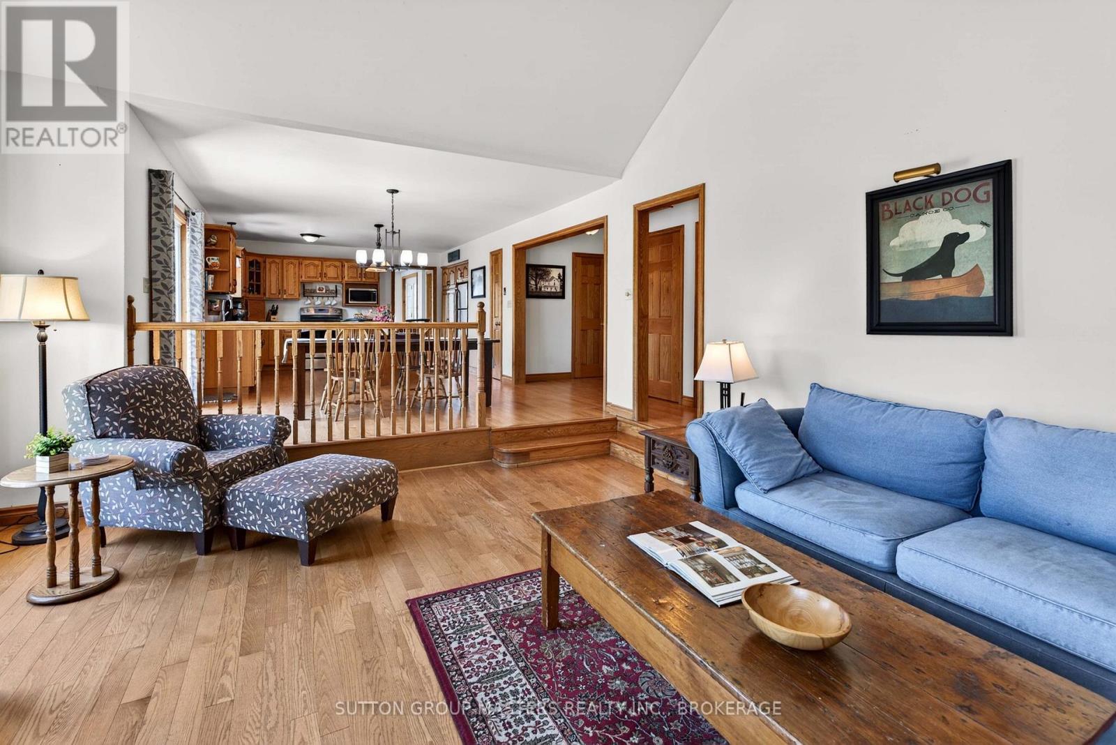 Open concept to Breakfast area - 1760 County Rd. 1 E Road E, Stone Mills (Stone Mills), ON