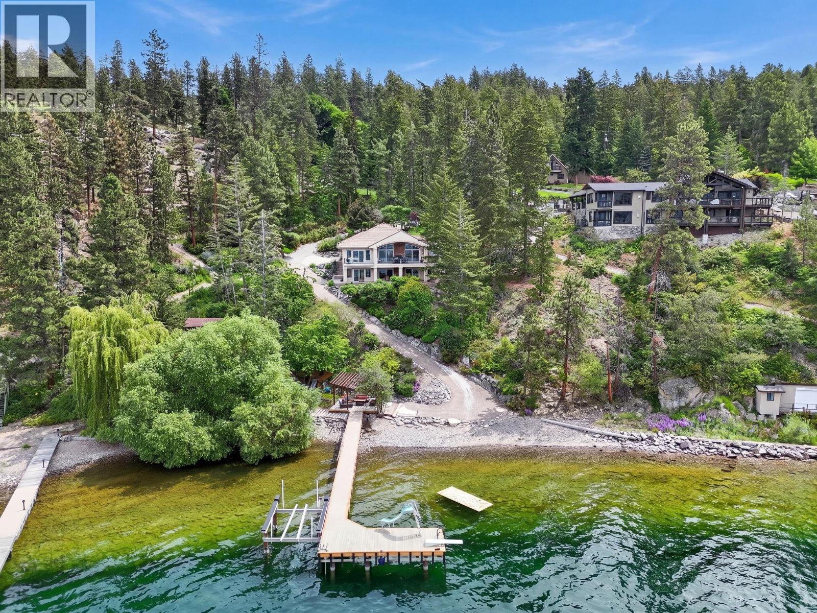 6650 Finch Road, Lake Country, BC - Outdoor With Body Of Water With View