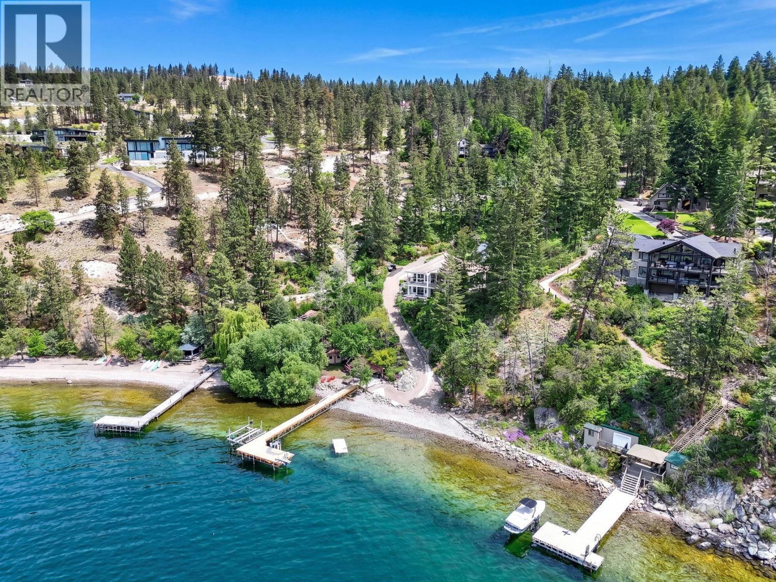 6650 Finch Road, Lake Country, BC - Outdoor With Body Of Water With View