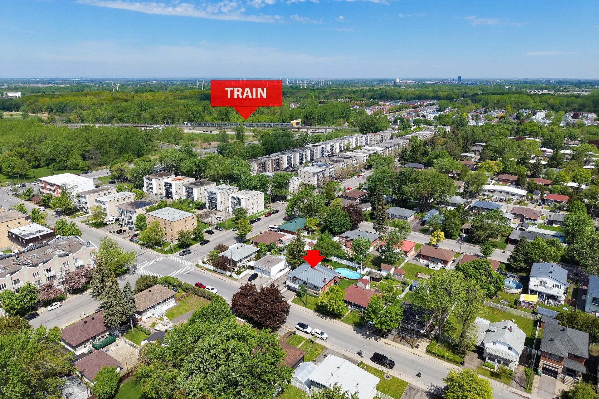 Photo aérienne - 1933 53E Avenue (P.-A.-T.), Montréal (Rivière-Des-Prairies/Pointe-Aux-Trembles), QC
