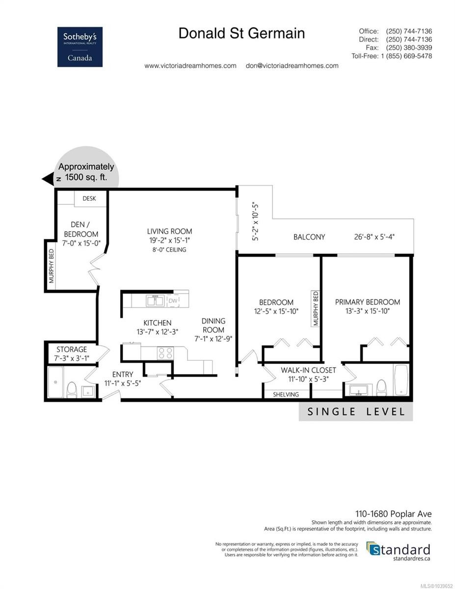 #110-1680 Poplar Ave, Saanich, BC