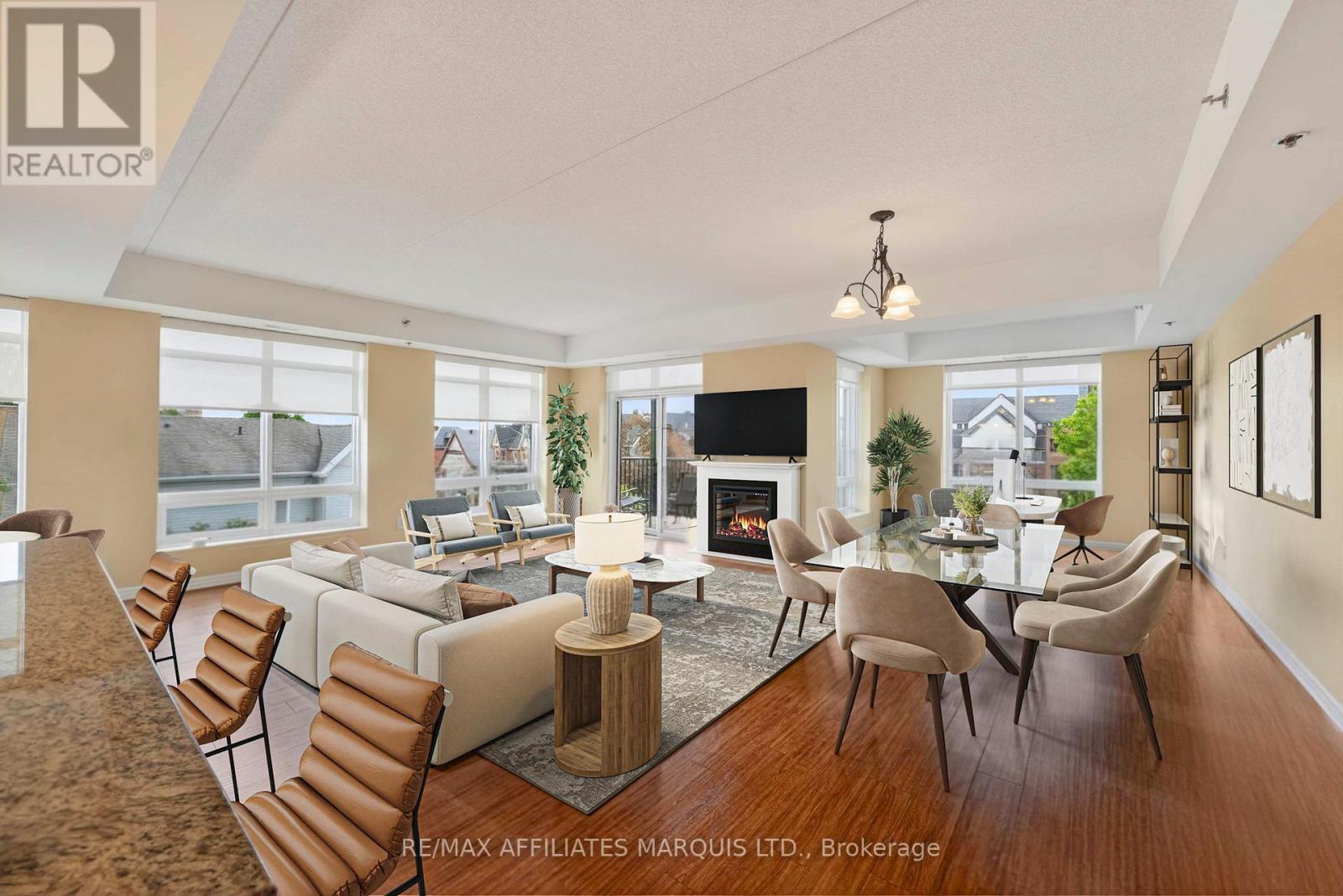 This image has been virtually staged. - 604 - 108 Second Street E, Cornwall, ON